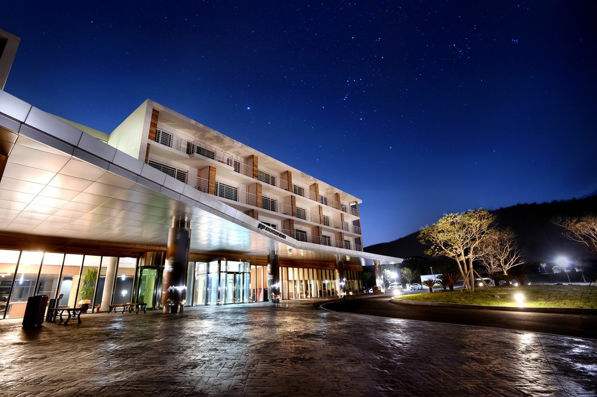 Jeju Aerospace Hotel Seogwipo Exteriör bild